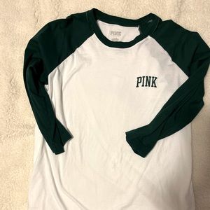 VS Pink Baseball T-shirt